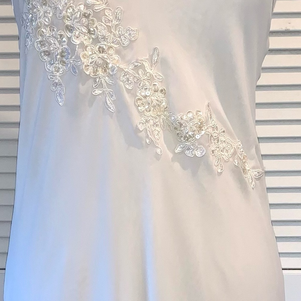 Linea Donnatella nightgown Ivory floral embroidery Large - Picture 10 of 12